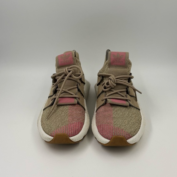 Adidas Sneakers Shoes Prophere Trace Khaki CQ2128 Running Tan Pink Mens 6 - Picture 4 of 6